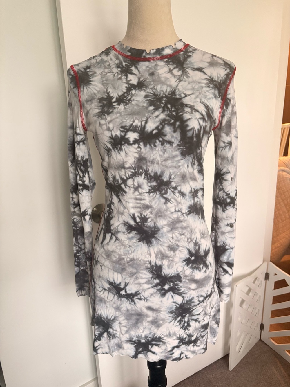 Dolls Kill - Current Mood Cotton Tie Dye Bodycon Dress
